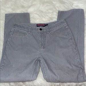 Vineyard Vines Corduroy Five Pocket Pant by Shep & Ian Gray Size 30 x 30